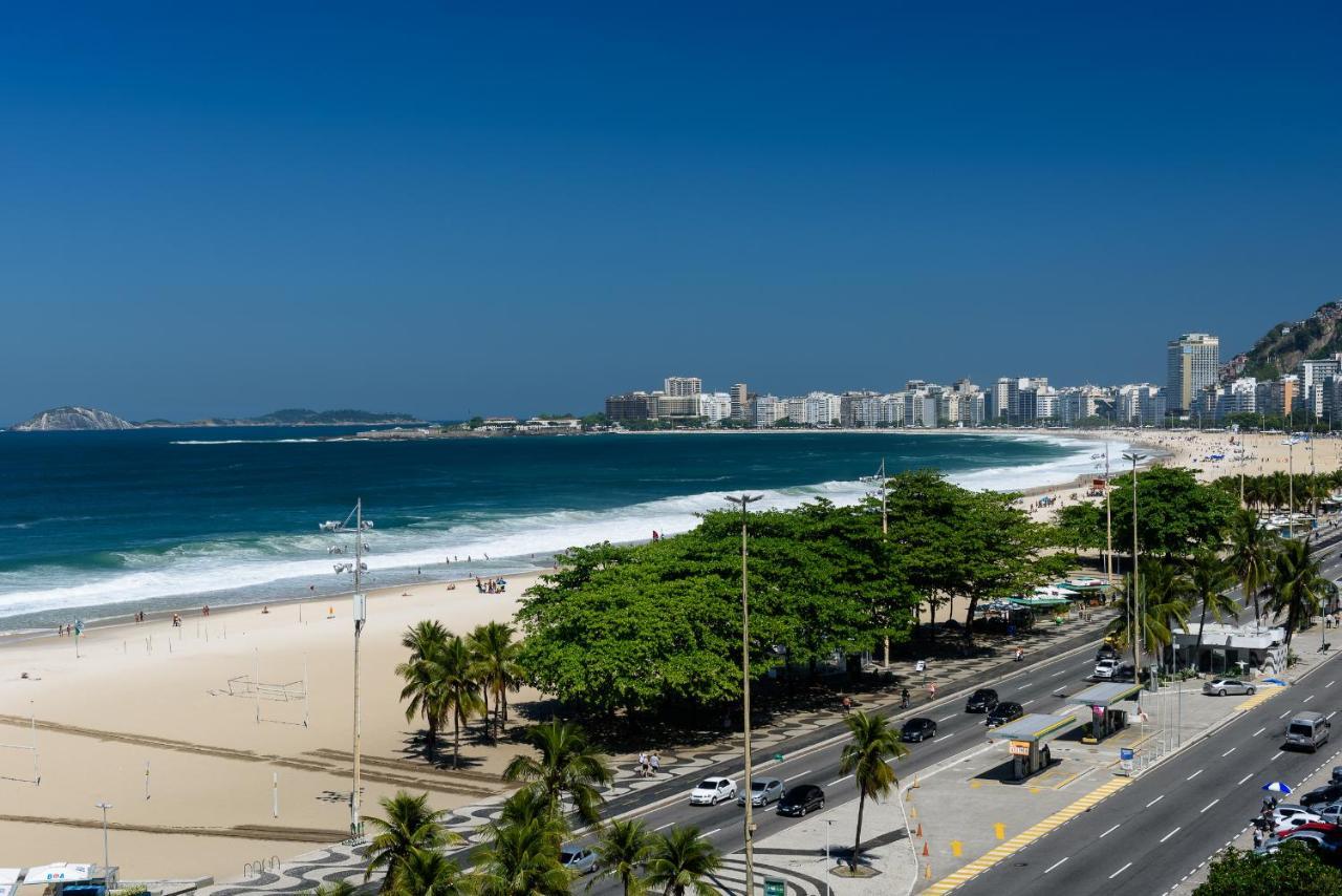 Vista Espetacular Copacabana Rio de Janeiro Exterior foto